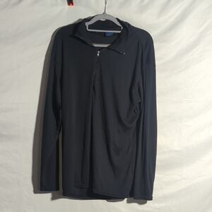 Patagonia Men’s Black Quarter Zip Pullover Layering Top Size XL Good Condition